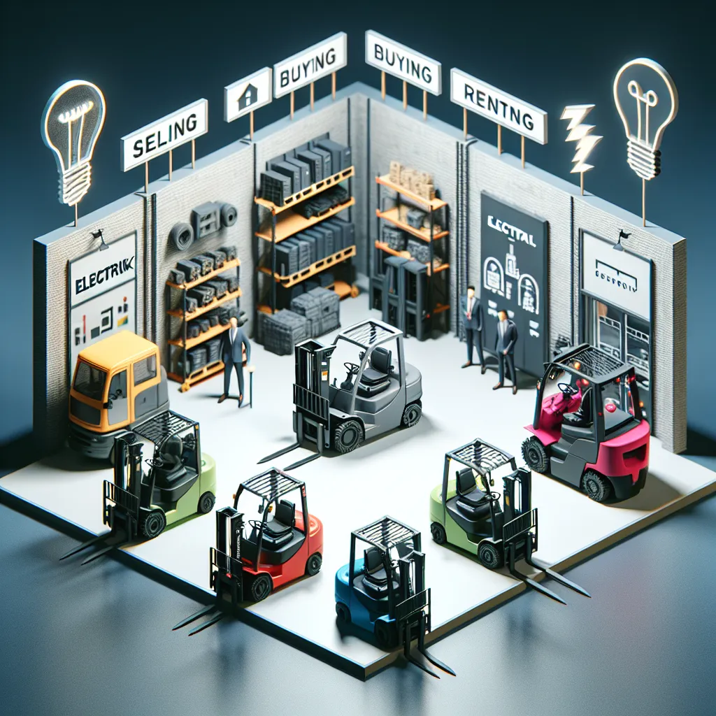 Wózki widłowe: sprzedaż, skup, wynajem – oferta Elektro-Complex