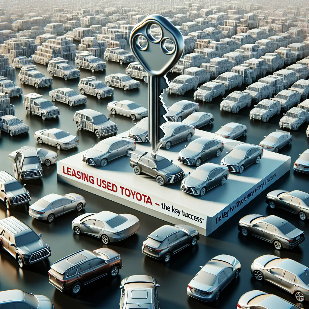 Leasing używanych Toyot – klucz do sukcesu każdego biznesu