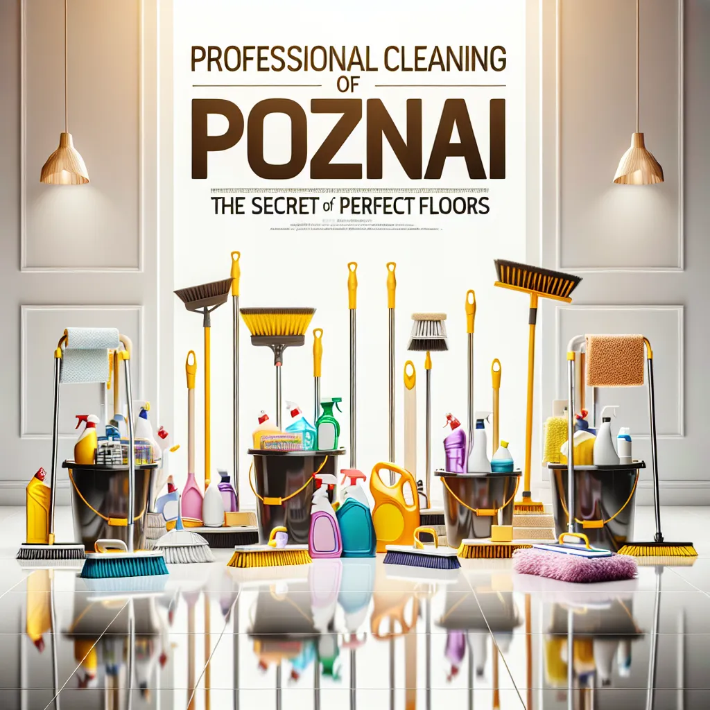Profesjonalne sprzątanie Poznania – sekret idealnych posadzek