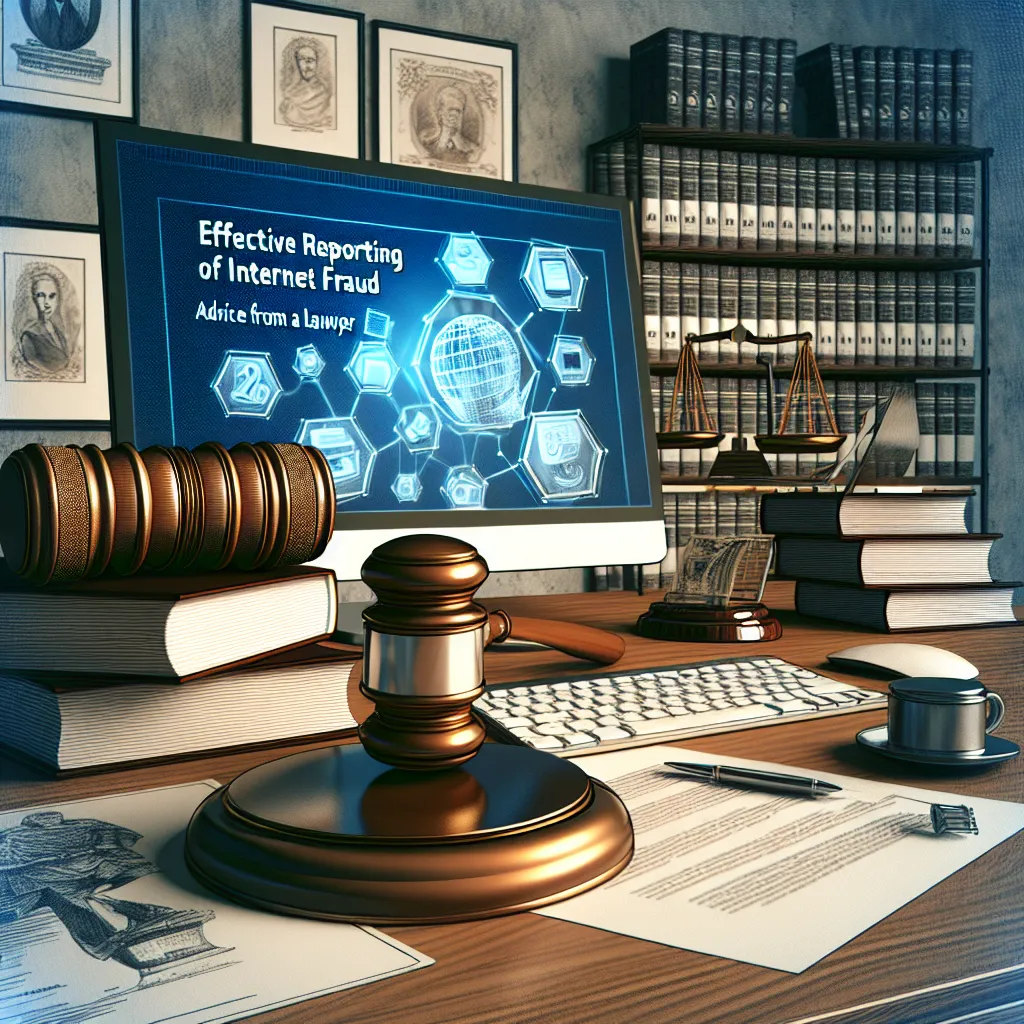 Skuteczne zgłoszenie oszustwa internetowego porady adwokata