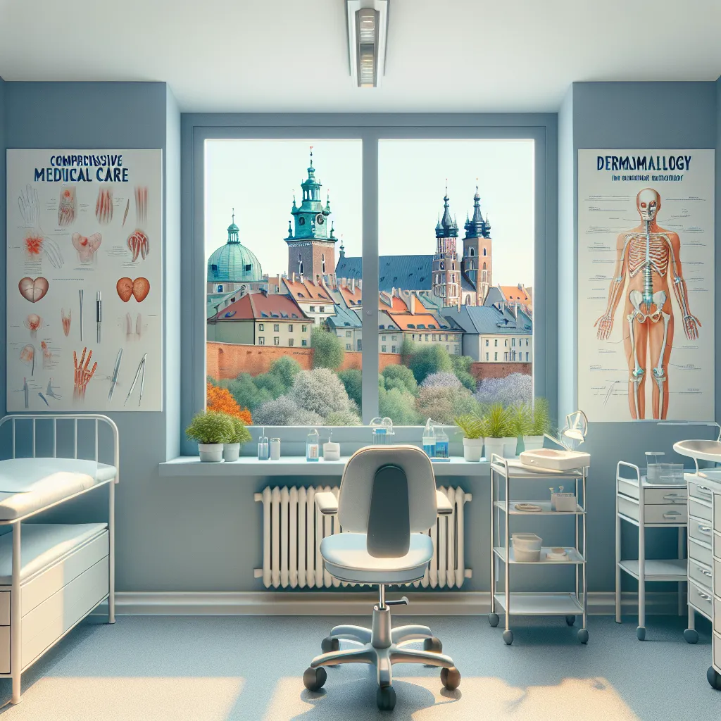 Kompleksowa opieka medyczna w Krakowie od reumatologii po dermatologię