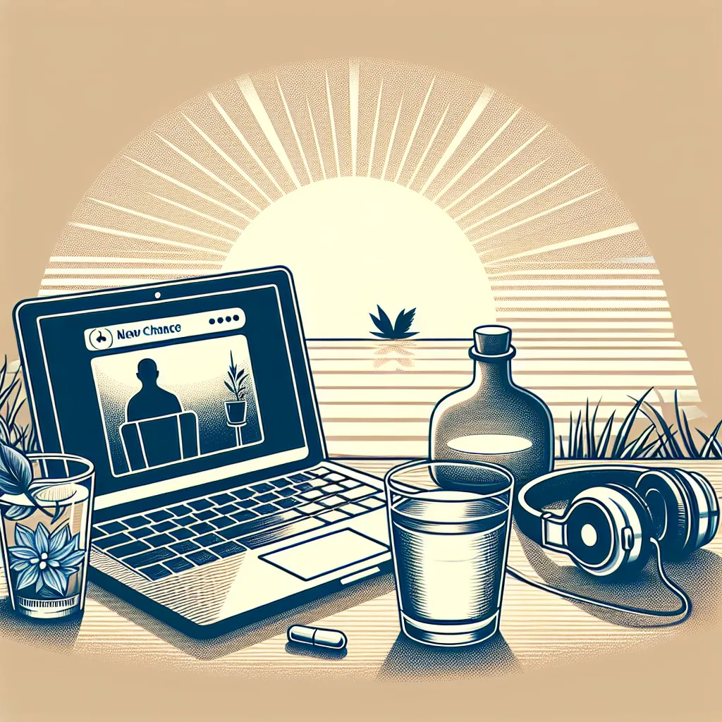 Nowa szansa: psychoterapia online w walce z alkoholizmem